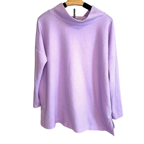 Anthropologie Sweaters - Anthropologie Womens Large Cowl Neck Sweater Oversized Fairy Coquette Soft Cozy